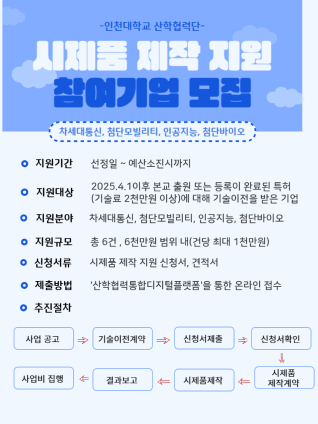 [재투자] 시제품 제작 지원(사진)